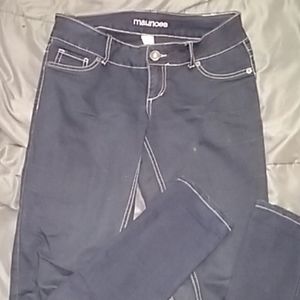 Maurices Dark wash skinny jeans
